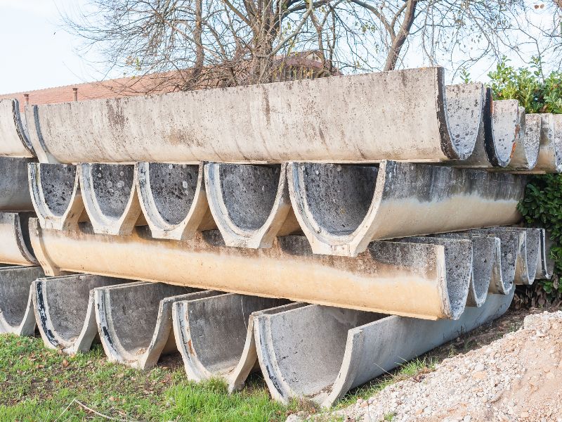 precast pipes
