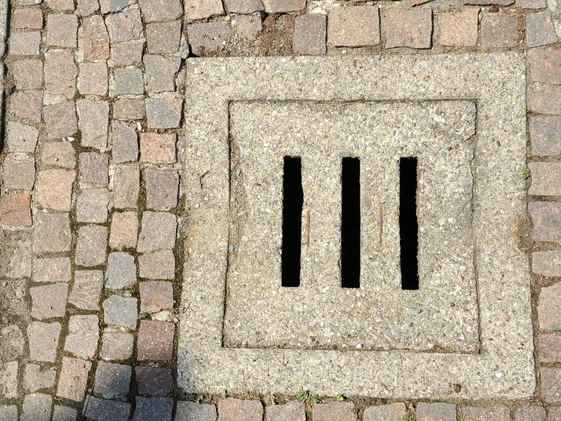 concrete square manhole cover